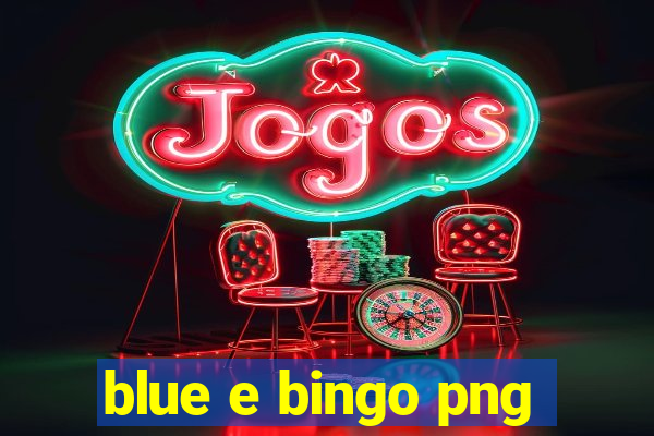 blue e bingo png